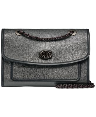 coach metallic handbag