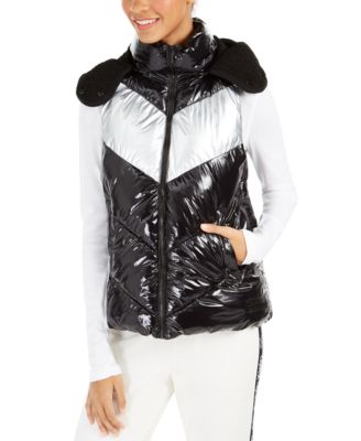 calvin klein vest with hood