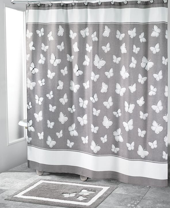Avanti Yara Shower Curtain & Reviews Shower Curtains Bed & Bath