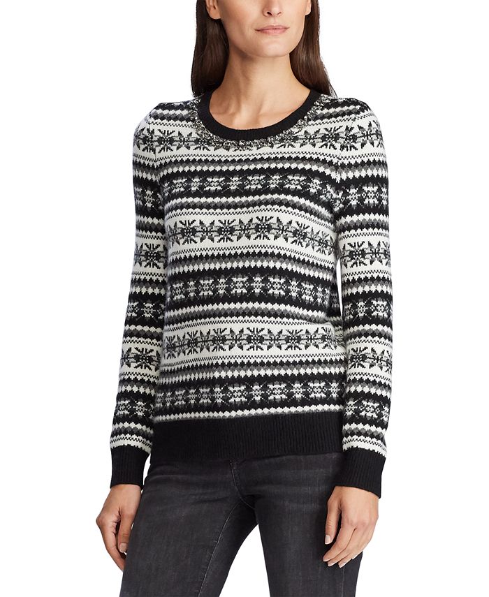 Lauren Ralph Lauren Fair Isle Sweater & Reviews - Sweaters - Women - Macy's