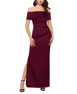 betsy and adam one shoulder a line gown