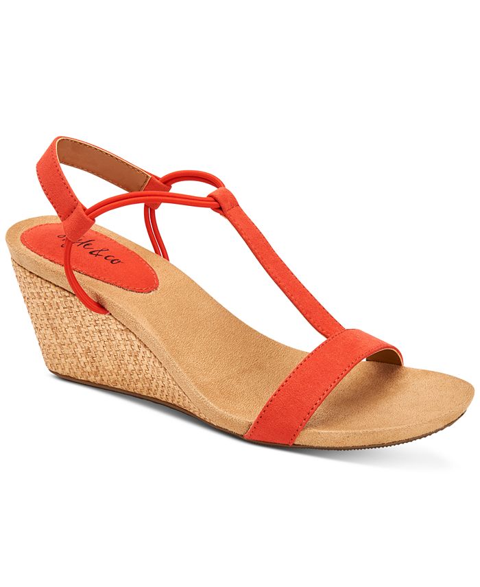 macy's wedge sandals on sale