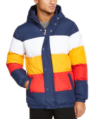 Giovanni Colorblock Puffer Jacket 