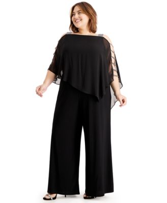 macys plus size jumpsuits for evening