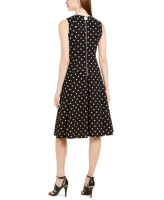 macys womens fit and flare dresses