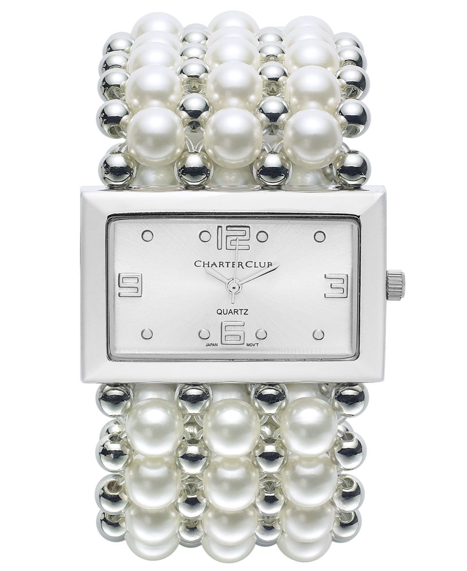Charter Club Gold Tone Oval Link Bracelet 26mm   Fashion Jewelry   Jewelry & Watches