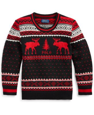 Polo Ralph Lauren Little Boys Reindeer 