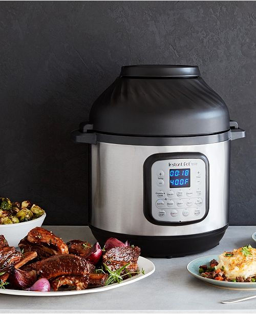 Instant Pot Duo Crisp Air Fryer Combo Reviews Small Appliances Kitchen Macy S