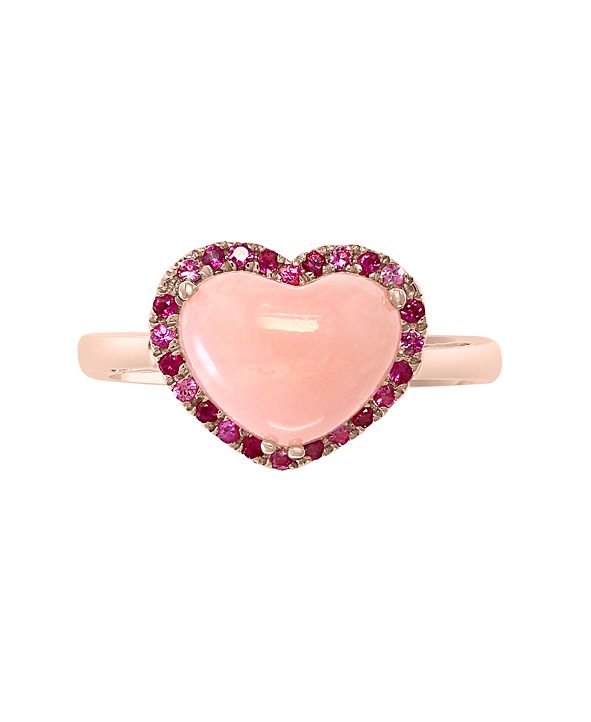 EFFY Collection EFFY® Multi-Gemstone (2 3/8 ct.t.w.) Heart Ring in 14K ...
