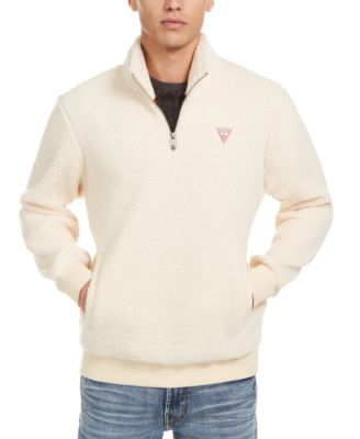 guess half zip sweater