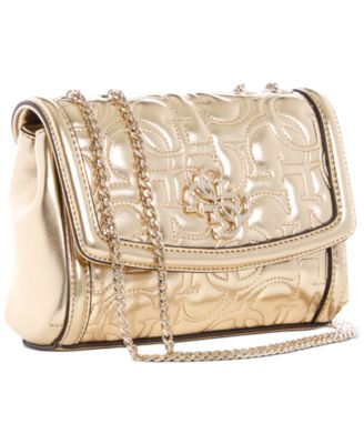 guess gold bag