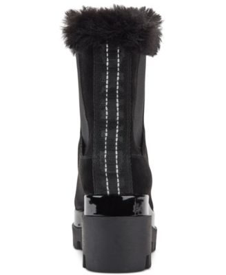 dkny bax wedge boots