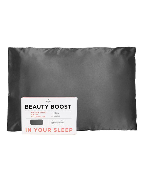 SHINE by NIGHT Beauty Boost Satin Standard Pillowcase & Reviews