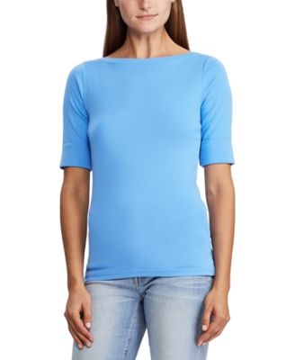 macy's ralph lauren petite tops