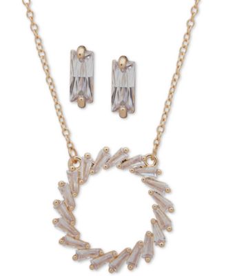 open circle pendant