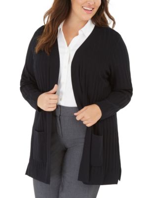 macys plus size cardigan sweaters