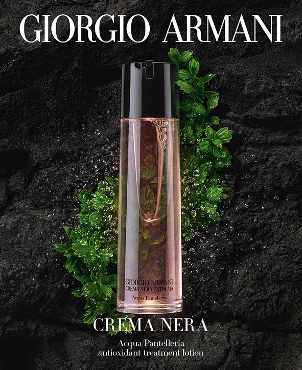 Giorgio armani crema nera extrema acqua pantelleria antioxidant treatment lotion Clearance