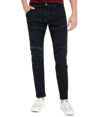 jeans with zips on knees mens