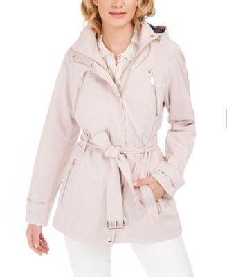 macys michael kors raincoat