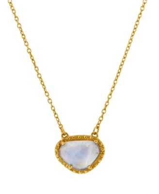 moonstone diamond necklace