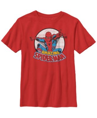 retro spiderman t shirt