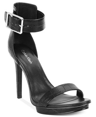 Calvin Klein Women's Vivian High Heel Sandals - Shoes - Macy's