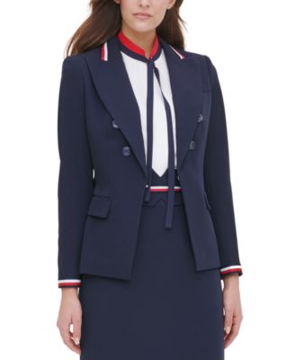 tommy hilfiger double breasted suit