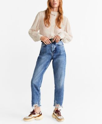 mango relaxed fit jeans