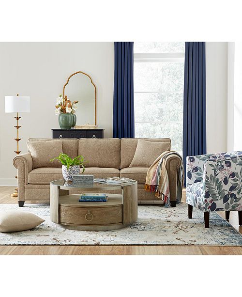 Furniture Banhart Fabric Sofa Collection Created For Macy S Reviews Furniture Macy S