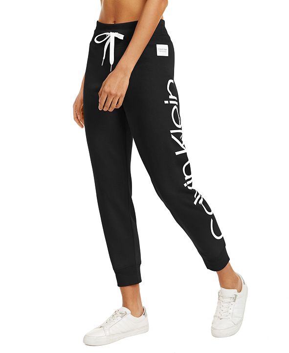 calvin klein performance piping joggers