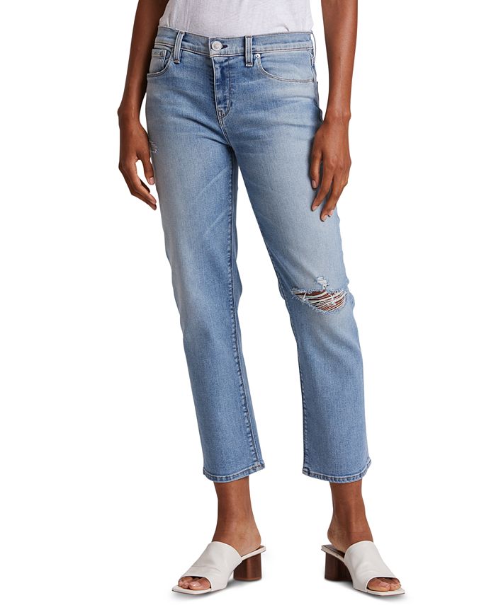 hudson nico straight leg jeans