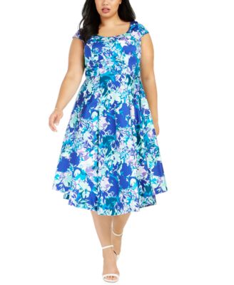 macys plus size calvin klein dresses