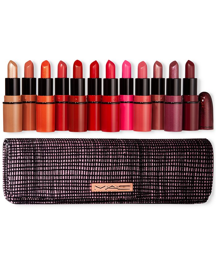 Mac 13 Pc Taste Of Stardom Mini Lipstick Set Reviews Makeup Beauty Macy S 2 free lipsticks with $60+ purchase. mac 13 pc taste of stardom mini