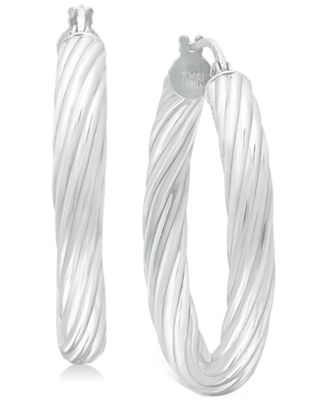 macys sterling silver earrings
