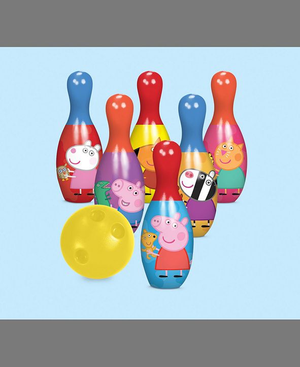 Peppa pig bowling set cheap