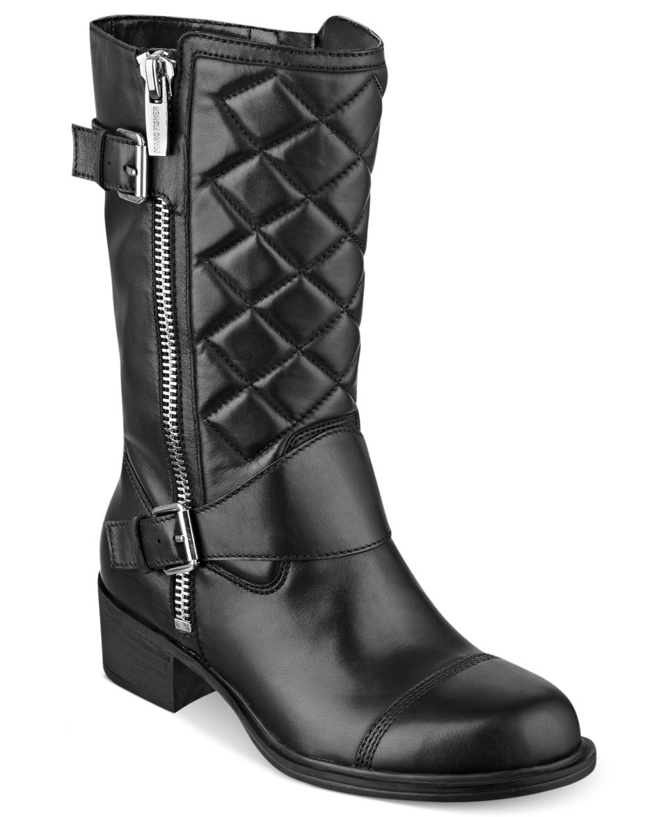 Marc Fisher Hansel Quilted Boots   Shoes
