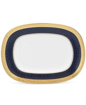 Форма для выпечки Noritake Odessa Cobalt Gold с маслом и соусами, 8,25