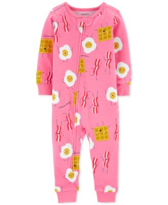 macy's baby girl pajamas