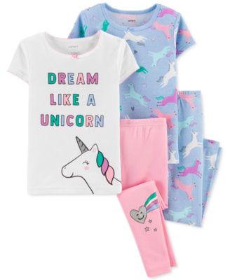 macy's baby girl pajamas