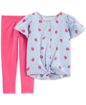 carter's strawberry outfit