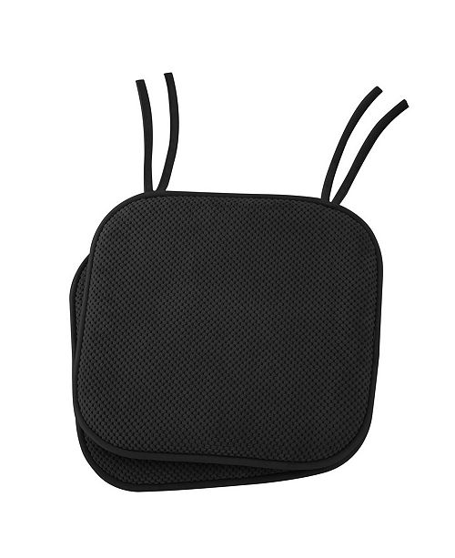 Ornavo Home Non Slip Memory Foam Seat Cushion Chair Pads With Ties Set Of 2 Reviews Home Macy S