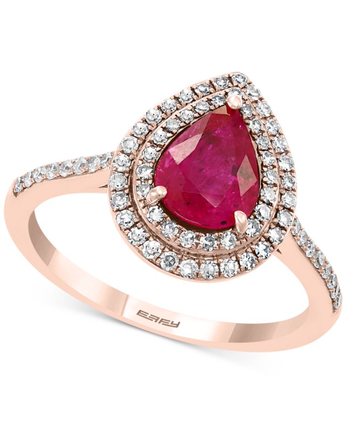 EFFY Collection EFFY Certified Ruby 7 8 ct tw Diamond Cash Back