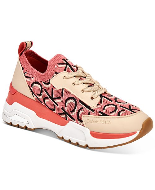 Calvin Klein Women S Hensley Sneakers Reviews Athletic Shoes Sneakers Shoes Macy S