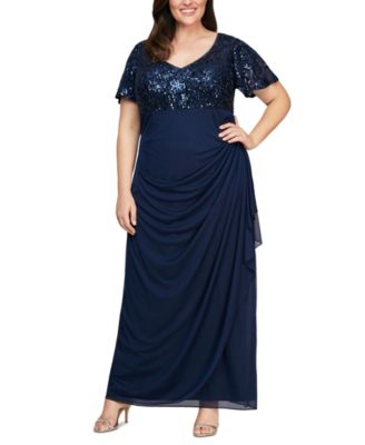 alex evening dresses plus size