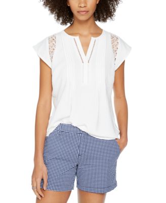 macy's tommy hilfiger blouses