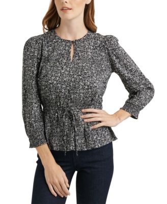 macys lucky brand plus size tops