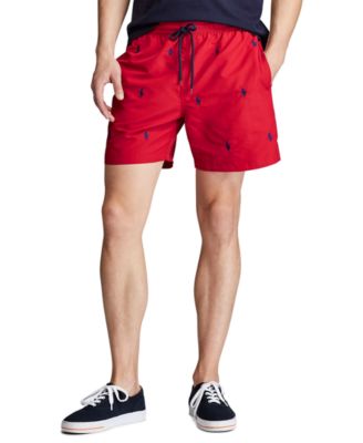 macys polo swim trunks
