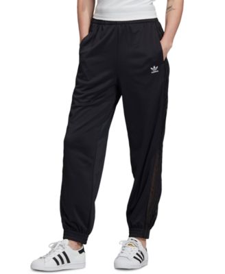adidas Women's Lace-Trimmed Track Pants 