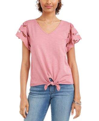 macy's women's style and co tops