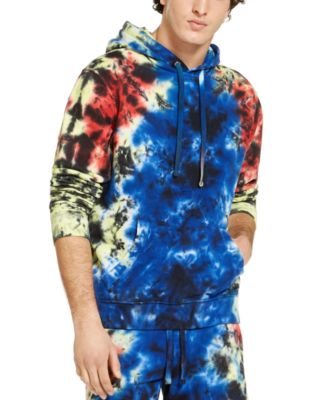 tie dye guess hoodie